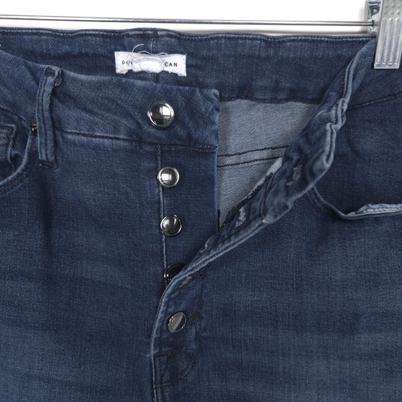 GOOD AMERICAN Women's Jeans 10/30 Skinny Button Fly Stretch GLEB16OT BLUE830 - Picture 8 of 13